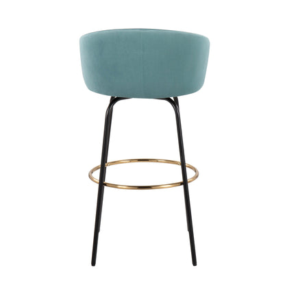 Majestic Office Furniture 30" Fixed-Height Barstool - Set of 2