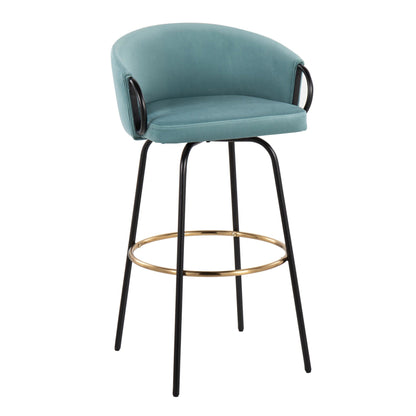 Majestic Office Furniture 30" Fixed-Height Barstool - Set of 2