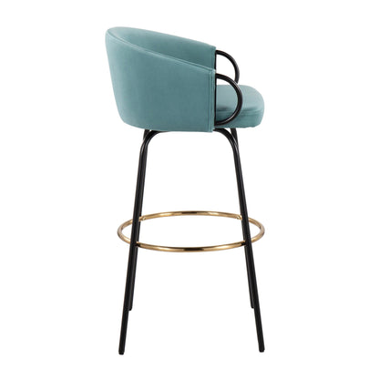Majestic Office Furniture 30" Fixed-Height Barstool - Set of 2