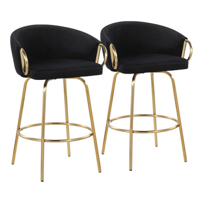 Majestic Office Furniture 26" Fixed-Height Counter Stool - Set of 2