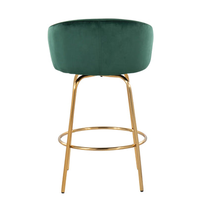 Majestic Office Furniture 26" Fixed-Height Counter Stool - Set of 2