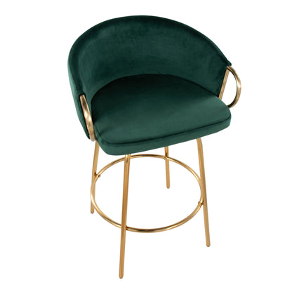 Majestic Office Furniture 26" Fixed-Height Counter Stool - Set of 2