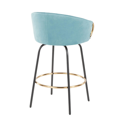 Majestic Office Furniture 26" Fixed-Height Counter Stool - Set of 2