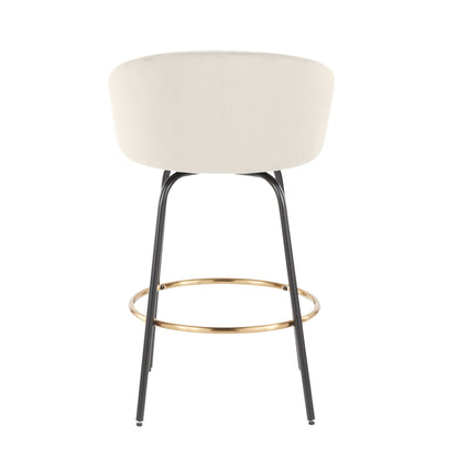 Majestic Office Furniture 26" Fixed-Height Counter Stool - Set of 2