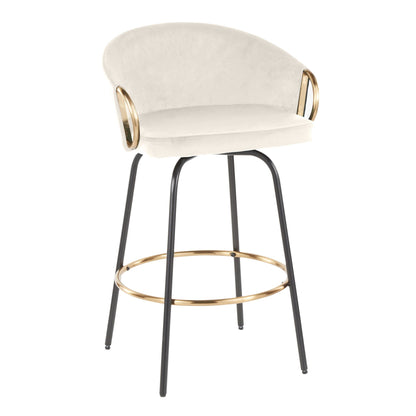 Majestic Office Furniture 26" Fixed-Height Counter Stool - Set of 2