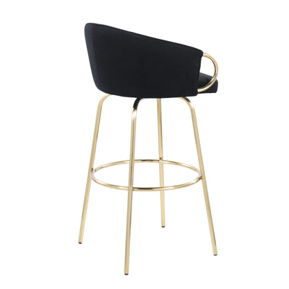 Majestic Office Furniture 30" Fixed-Height Barstool - Set of 2