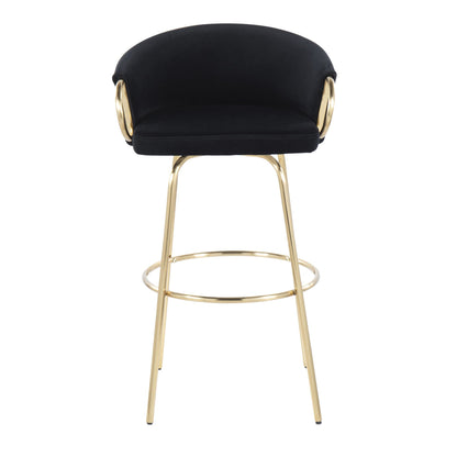 Majestic Office Furniture 30" Fixed-Height Barstool - Set of 2