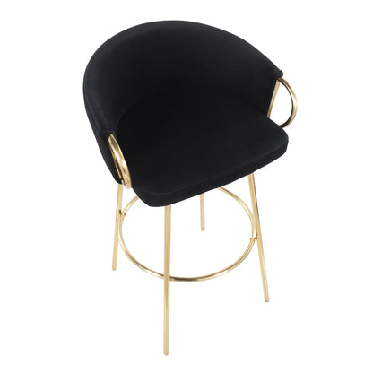 Majestic Office Furniture 30" Fixed-Height Barstool - Set of 2