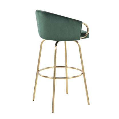 Majestic Office Furniture 30" Fixed-Height Barstool - Set of 2