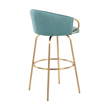 Majestic Office Furniture 30" Fixed-Height Barstool - Set of 2