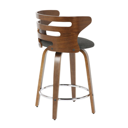 Majestic Office Furniture 24" Fixed-Height Counter Stool - Set of 2