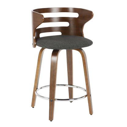 Majestic Office Furniture 24" Fixed-Height Counter Stool - Set of 2