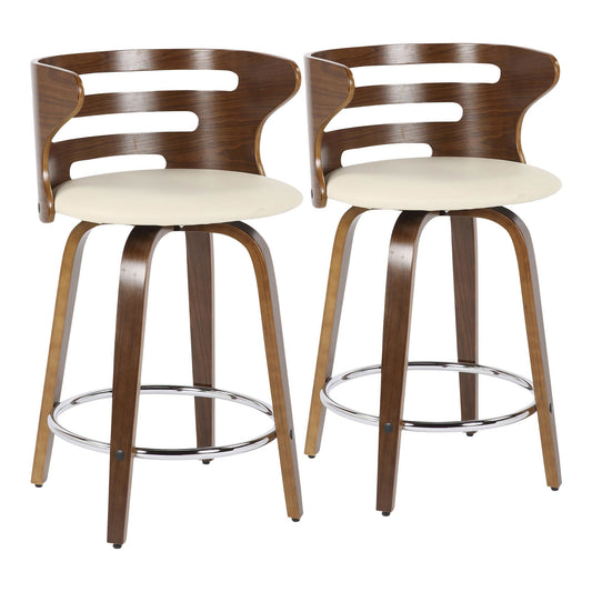 Majestic Office Furniture 24" Counter Stool - Set of 2