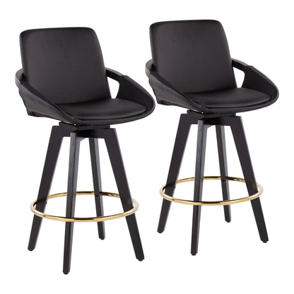 Majestic Office Furniture 26" Fixed-Height Counter Stool - Set of 2