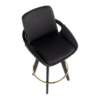 Majestic Office Furniture 26" Fixed-Height Counter Stool - Set of 2