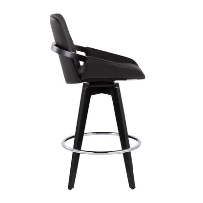 Majestic Office Furniture 26" Fixed-Height Counter Stool - Set of 2