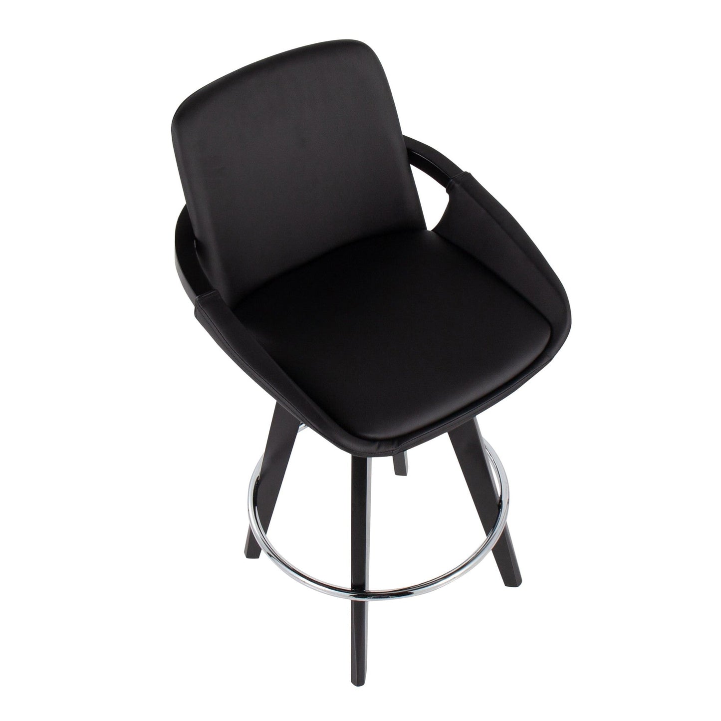 Majestic Office Furniture 26" Fixed-Height Counter Stool - Set of 2