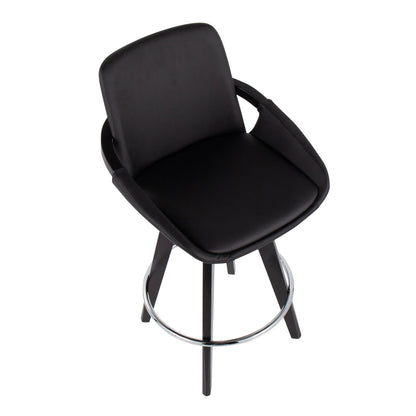 Majestic Office Furniture 26" Fixed-Height Counter Stool - Set of 2