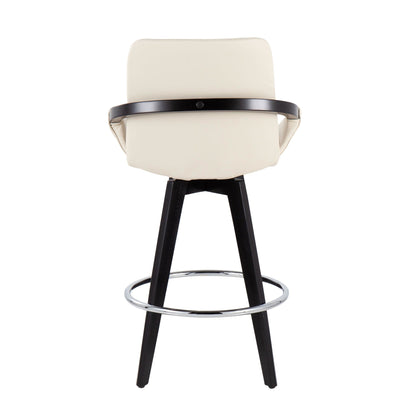 Majestic Office Furniture 26" Fixed-Height Counter Stool - Set of 2