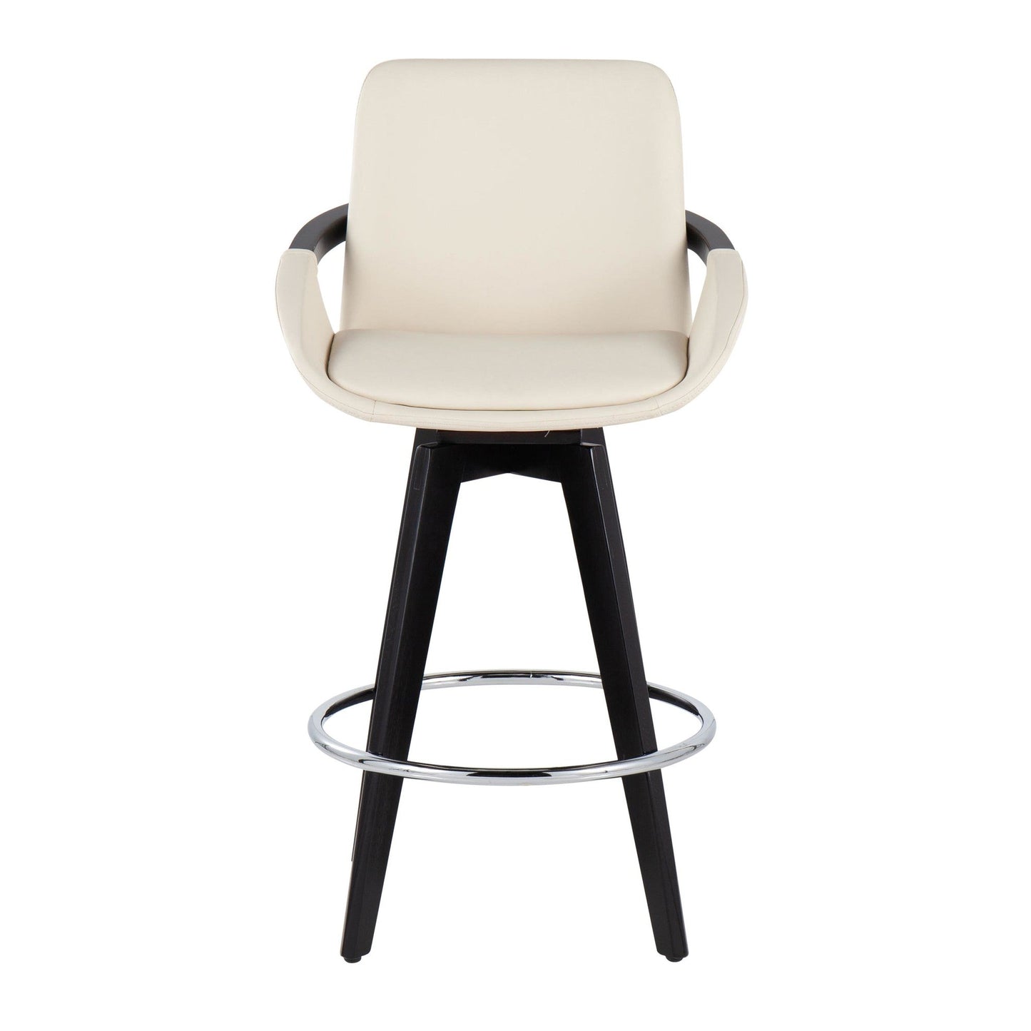 Majestic Office Furniture 26" Fixed-Height Counter Stool - Set of 2