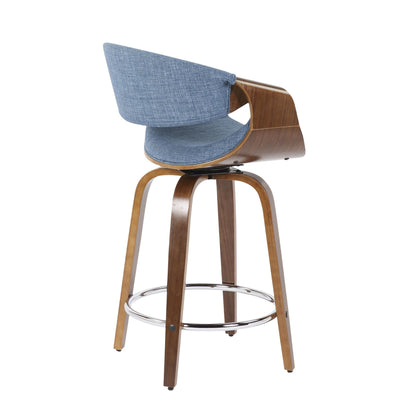 Majestic Office Furniture 24'' Fixed-Height Counter Stool - Set of 2