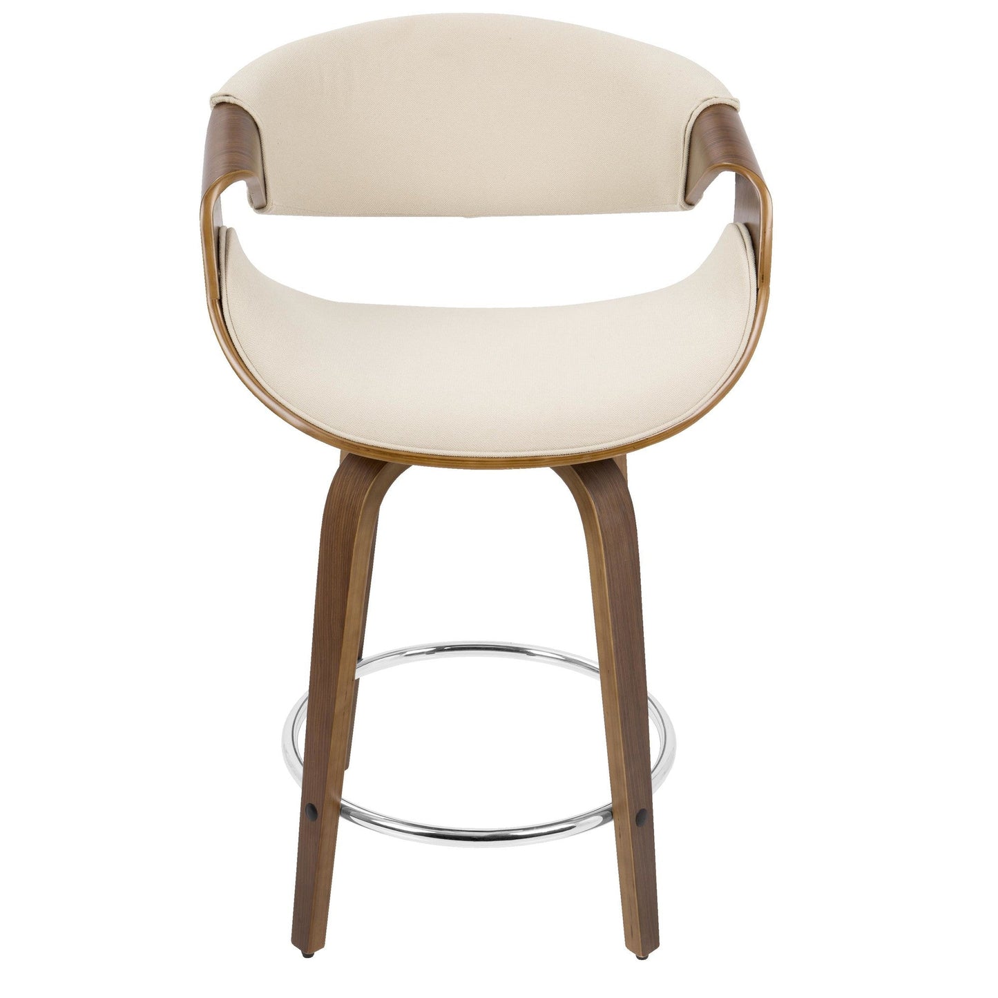 Majestic Office Furniture 24'' Fixed-Height Counter Stool - Set of 2