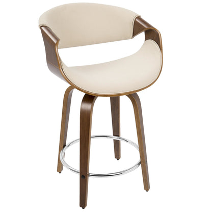 Majestic Office Furniture 24'' Fixed-Height Counter Stool - Set of 2