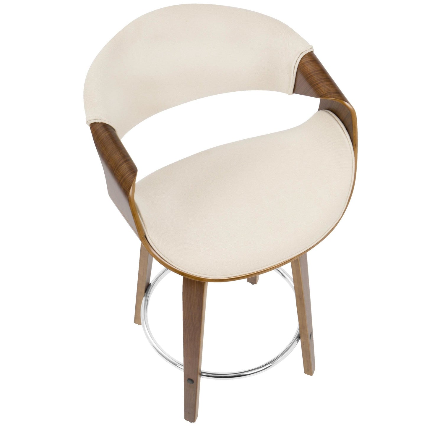 Majestic Office Furniture 24'' Fixed-Height Counter Stool - Set of 2