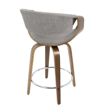 Majestic Office Furniture 24'' Fixed-Height Counter Stool - Set of 2