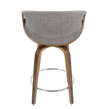 Majestic Office Furniture 24'' Fixed-Height Counter Stool - Set of 2