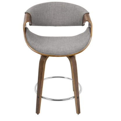 Majestic Office Furniture 24'' Fixed-Height Counter Stool - Set of 2