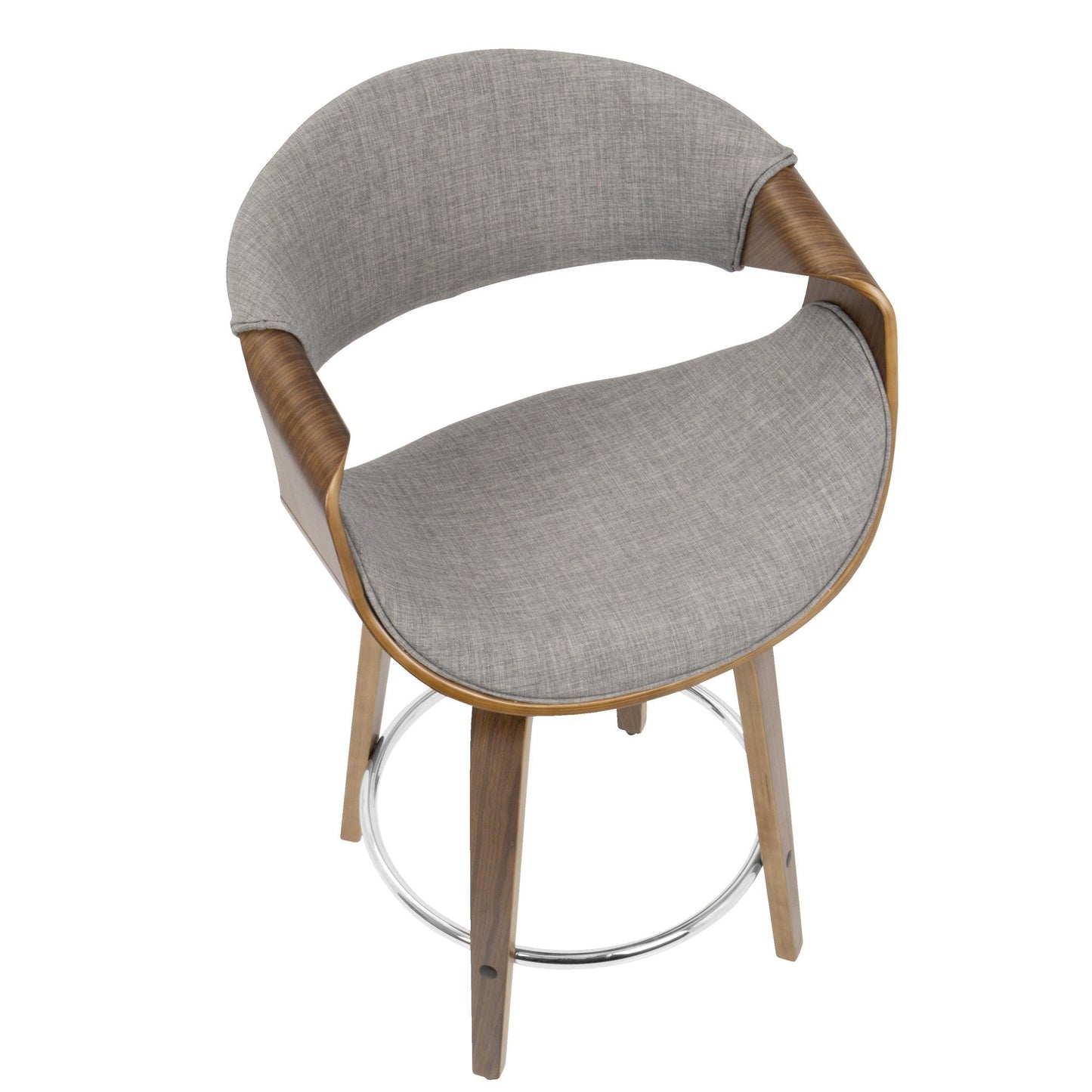 Majestic Office Furniture 24'' Fixed-Height Counter Stool - Set of 2