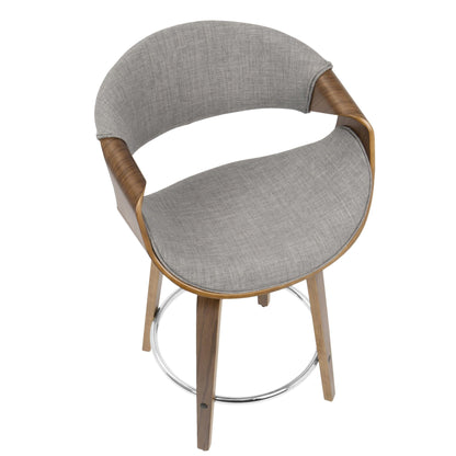 Majestic Office Furniture 24'' Fixed-Height Counter Stool - Set of 2