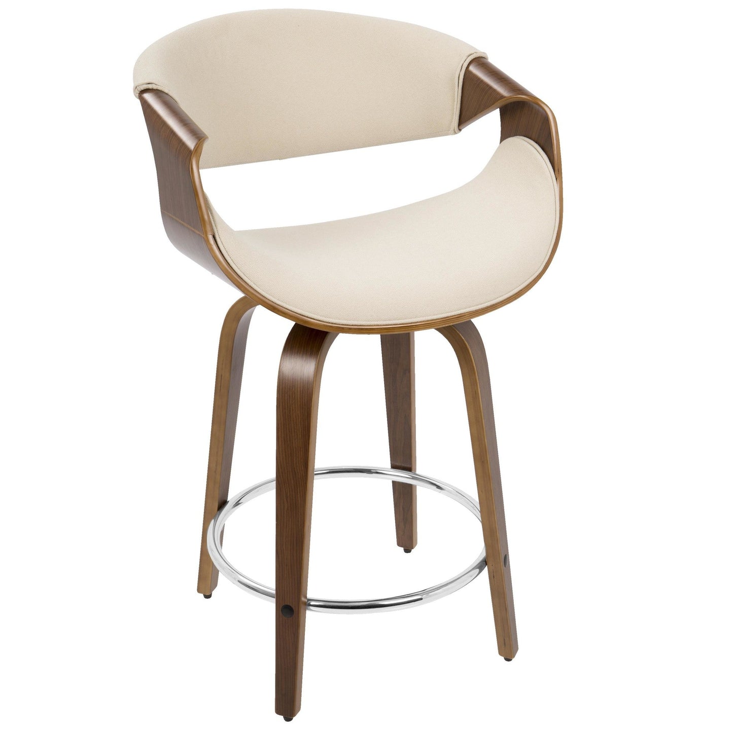 Majestic Office Furniture 24'' Fixed-Height Counter Stool - Set of 2