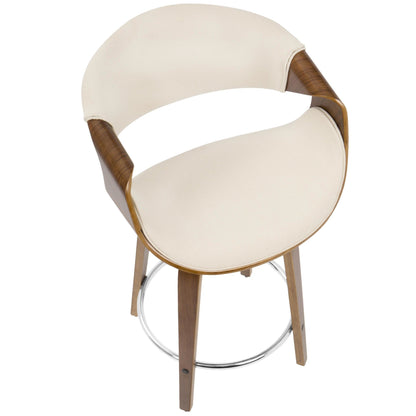 Majestic Office Furniture 24'' Fixed-Height Counter Stool - Set of 2