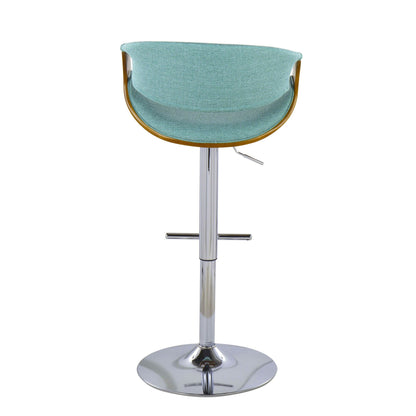 Majestic Office Furniture Adjustable Barstool - Set of 2