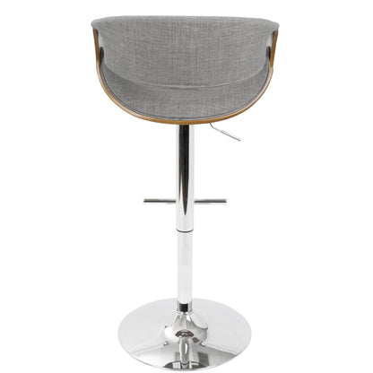 Majestic Office Furniture Adjustable Barstool - Set of 2