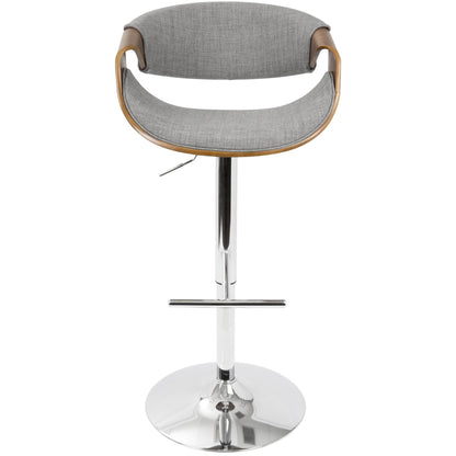 Majestic Office Furniture Adjustable Barstool - Set of 2