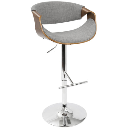 Majestic Office Furniture Adjustable Barstool - Set of 2
