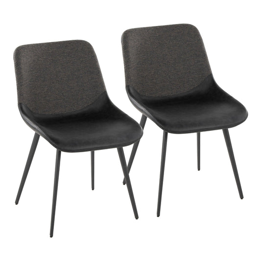 Majestic Office Furniture Two-tone Chair - Set of 2