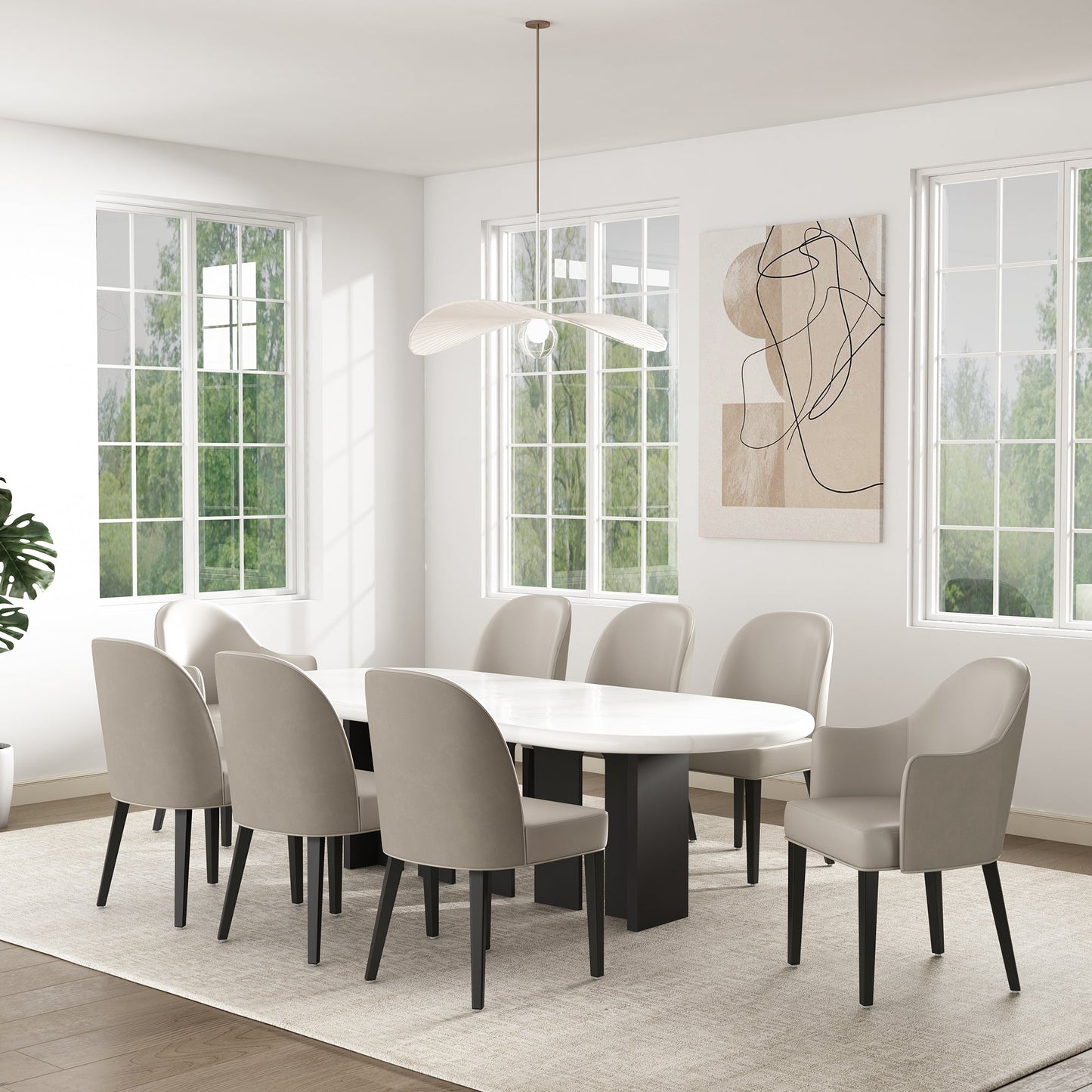 Manhattan Comfort Hillman Dining Armchair 2.0