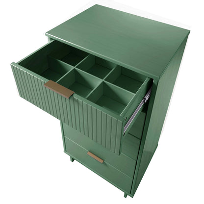 Manhattan Comfort Granville Tall Narrow Dresser