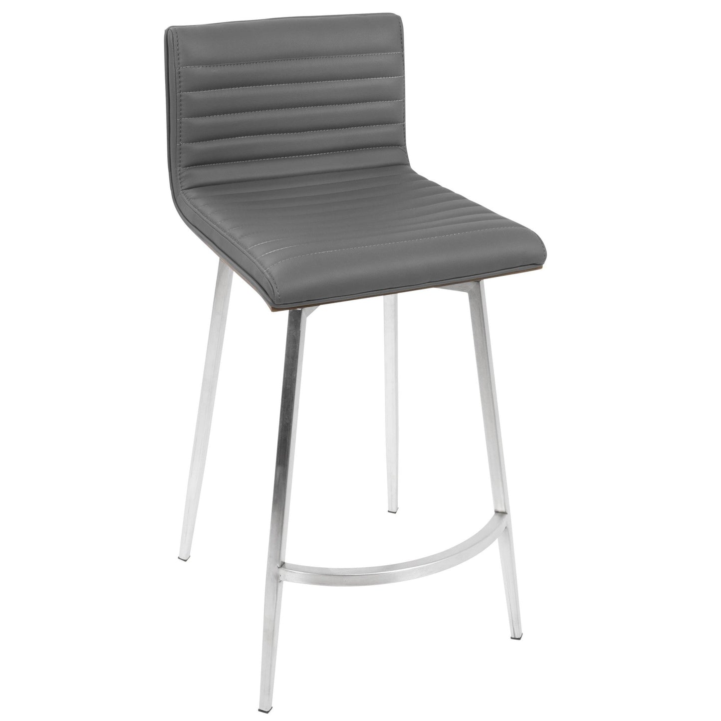 Lumisource Mason Swivel Adjustable Counter Height Dining Set - 3 Piece
