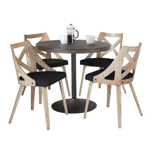 Lumisource Dakota-charlotte Dining Set - 5 Piece