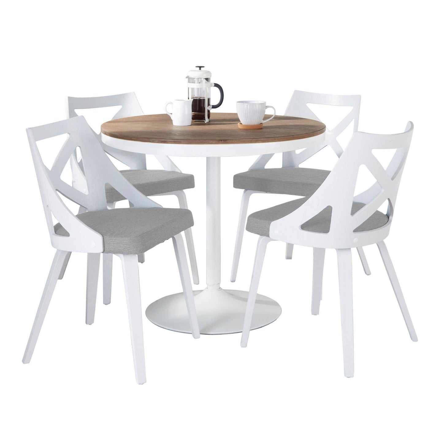 Lumisource Dakota-charlotte Dining Set - 5 Piece