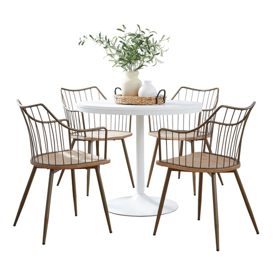 Lumisource Dakota-winston Dining Set - 5 Piece