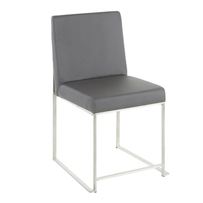 Lumisource Fuji High Back Dining Set - 5 Piece