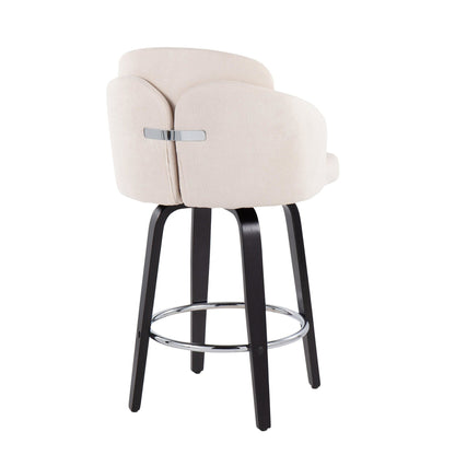 Majestic Office Furniture 26" Fixed-Height Counter Stool - Set of 2
