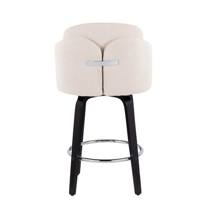 Majestic Office Furniture 26" Fixed-Height Counter Stool - Set of 2