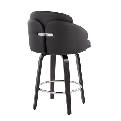 Majestic Office Furniture 26" Fixed-Height Counter Stool - Set of 2